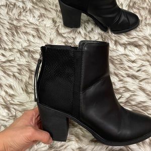 H&M Black Ankle Booties